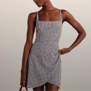 Abercrombie & Fitch Black and White Mini Sundress